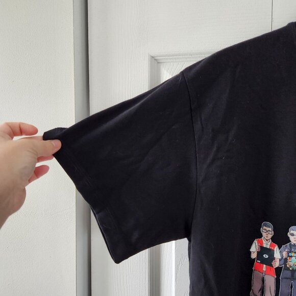 Bad Bunny Black Short Sleeve Graphic T-Shirt - Picture 3 of 9